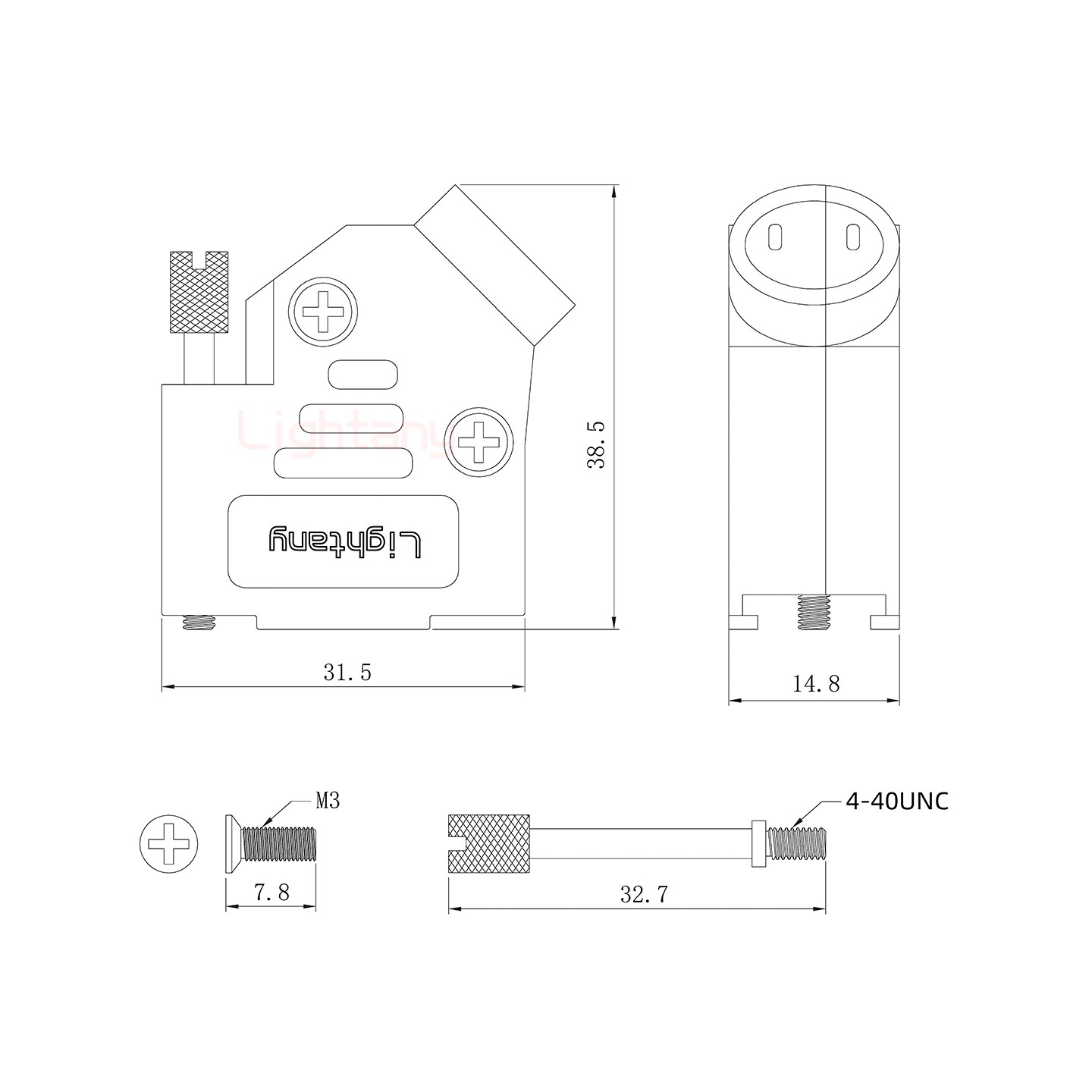 2V2公短體焊線20A+9P金屬外殼1392斜出線4~12mm