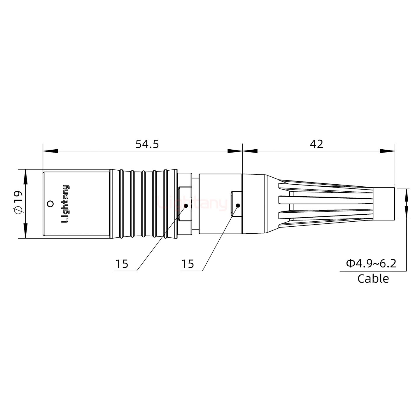 PHG.3B.009.CLLD62Z帶護(hù)套浮動(dòng)插座