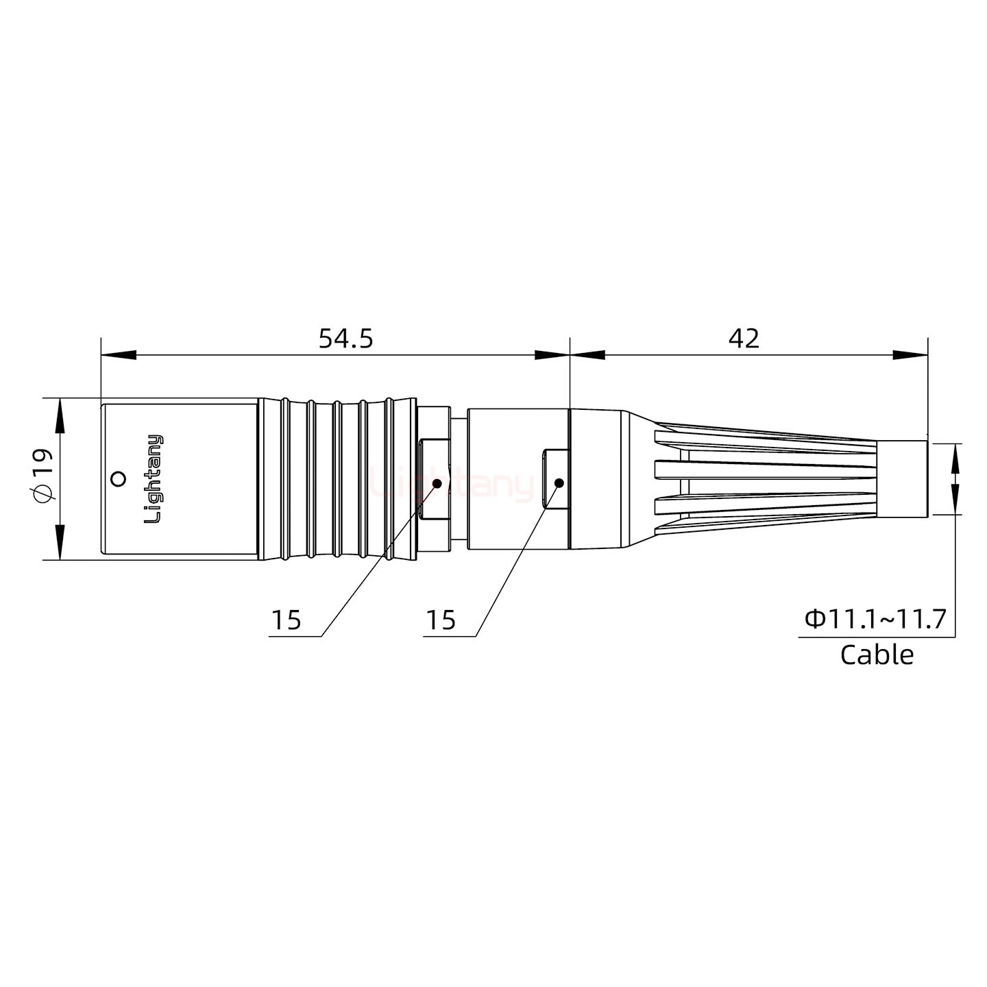 PHG.3B.016.CLLD12Z帶護(hù)套浮動(dòng)插座