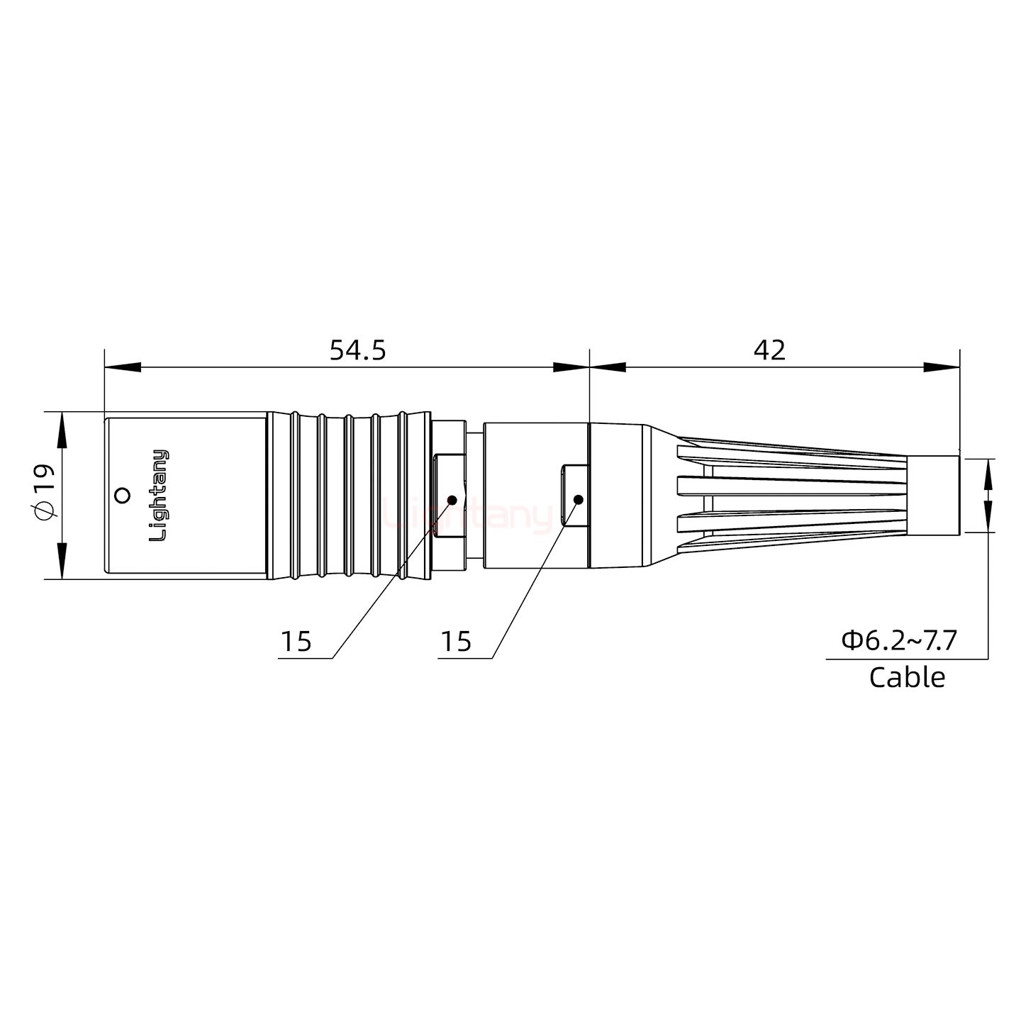 PHG.3B.018.CLLD72Z帶護(hù)套浮動(dòng)插座