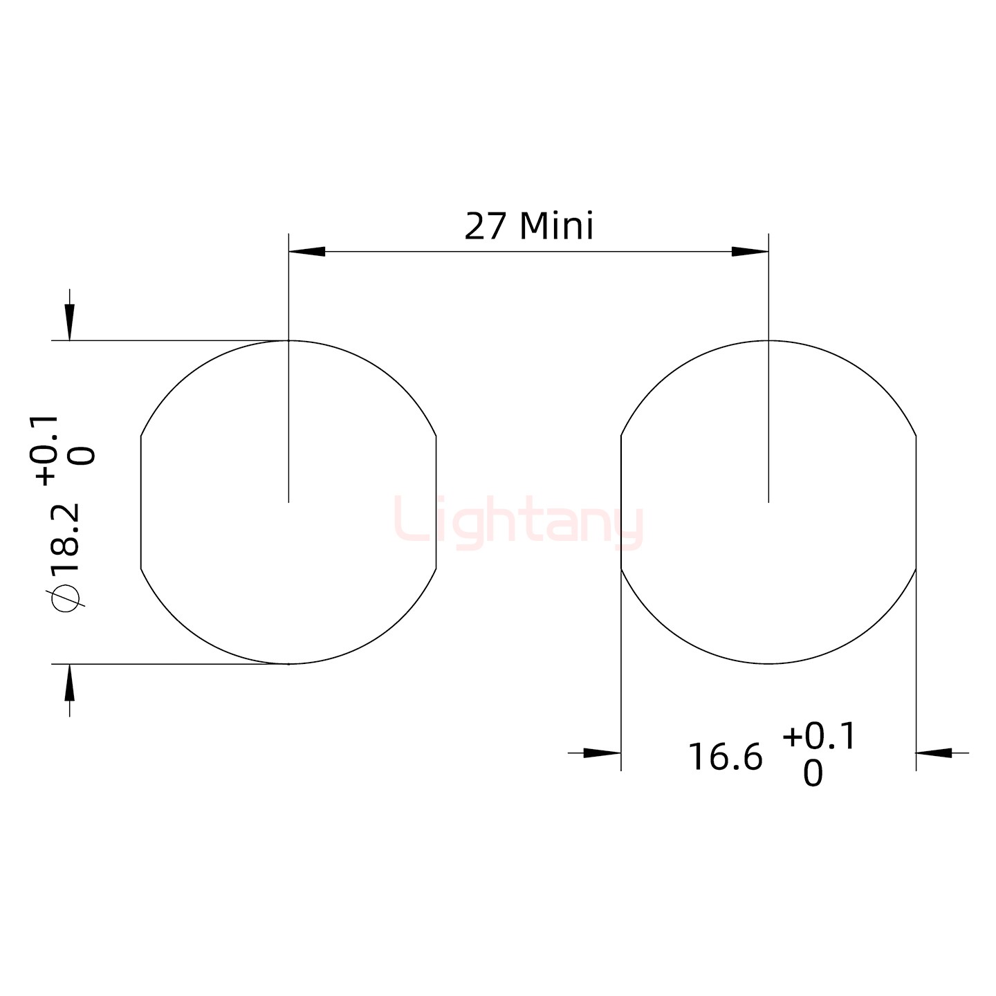 EEG.3B.002.CLN前螺母插座 PCB直插板