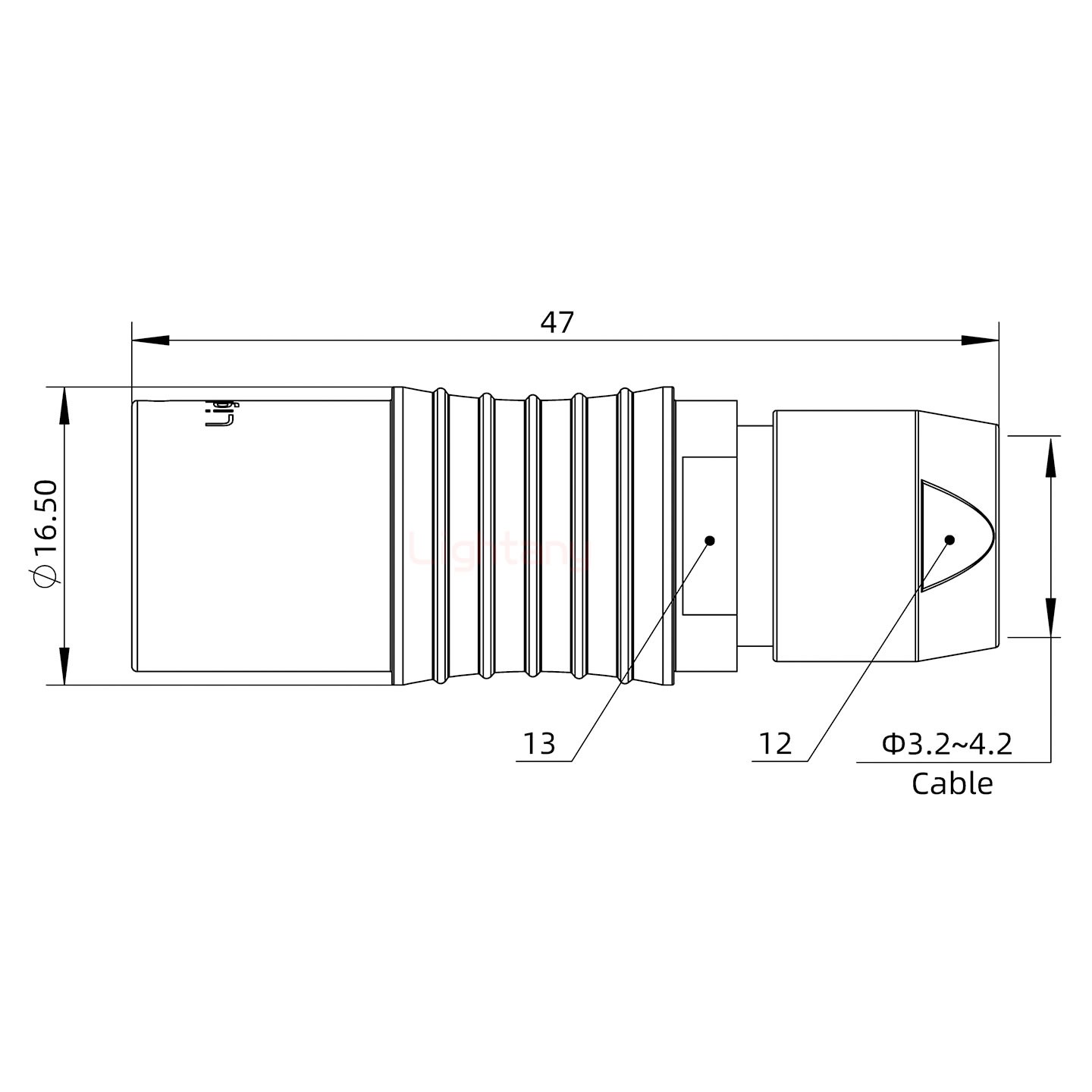 PHG.2B.003.CLLD42推拉自鎖浮動插座