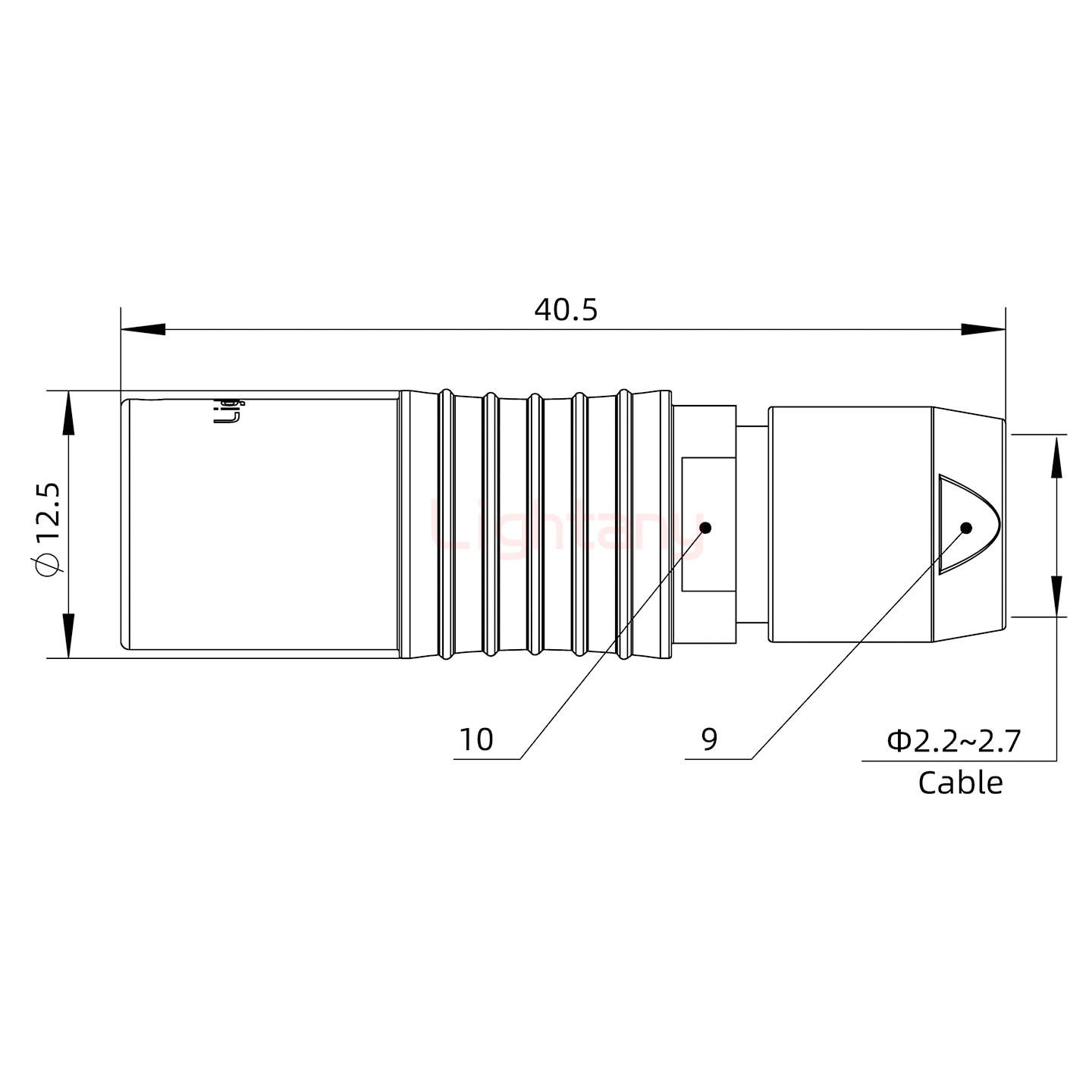 PHG.1B.003.CLLM27推拉自鎖浮動插座