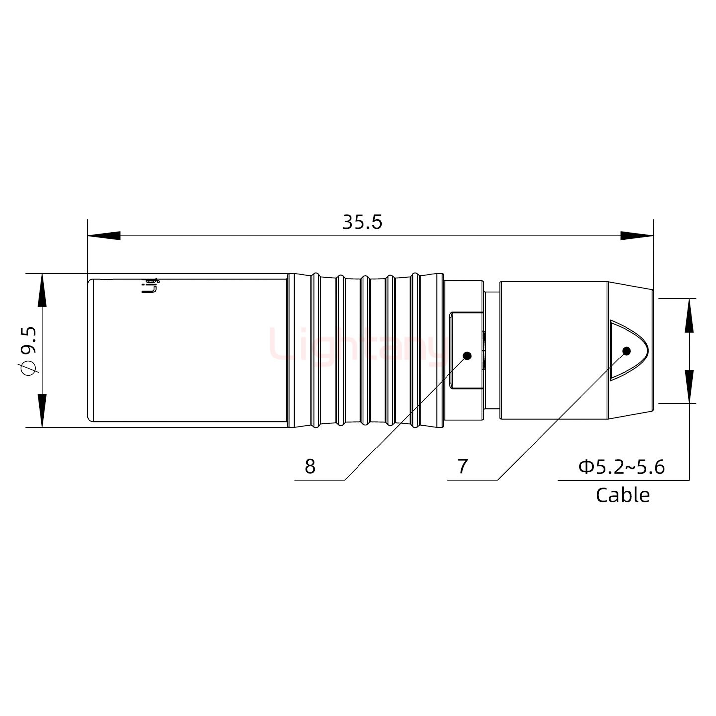 PHG.0B.003.CLLD56推拉自鎖浮動插座