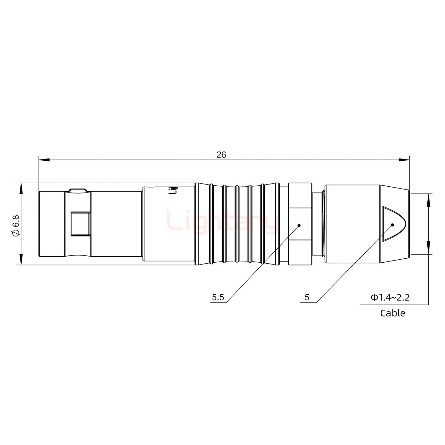 PHG.00.003.CLLD22推拉自鎖浮動插座