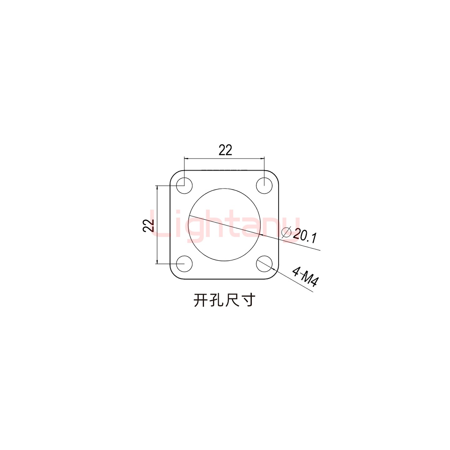 LTC1020SI-M1YL內螺紋穿墻插座 100/150/200A 橘黃