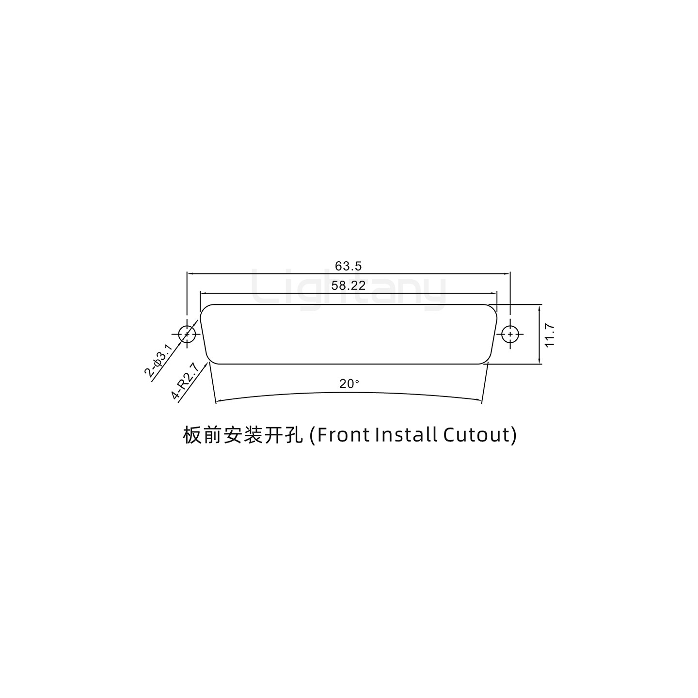 24W7公焊線式/鎖螺絲螺母+防水墊片/大電流40A